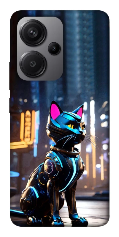 Чохол на Xiaomi Redmi Note 13 Pro+ Cyber cat фото 1 з 1