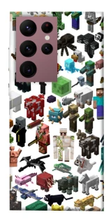 Чохол на Samsung Galaxy S22 Ultra Minecraft v4 фото 1 з 1