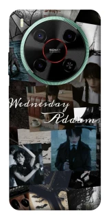 Чехол на ZTE Nubia V70 Max Wednesday Collage ver.1 фото 1 из 1