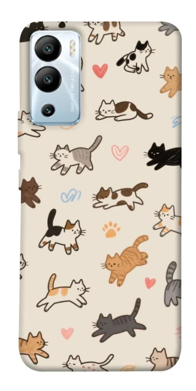 Чохол на Infinix Hot 12i Cat style ver.2 фото 1 з 1