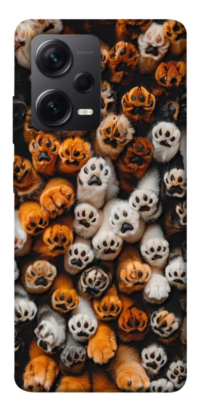 Чохол на Xiaomi Redmi Note 12 Pro+ 5G Сat paws фото 1 з 1