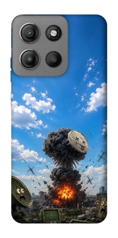 Чохол на Motorola Moto G15 Power Moscow never sleeps ver.6 фото 1 з 1