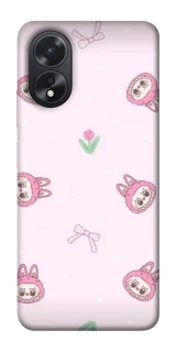 Чохол на Oppo A38 Labubu Flower фото 1 з 1