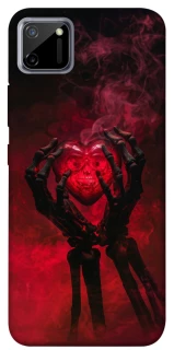 Чехол на Realme C11 Heart in the hands of a skeleton фото 1 из 1