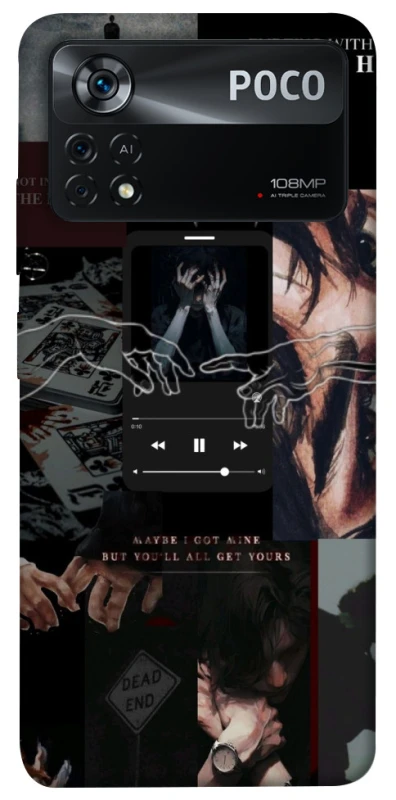 Чохол на Xiaomi Poco X4 Pro 5G Flirt collage фото 1 з 1