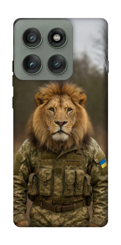 Чохол на Motorola Edge 60 Pro Лев захисник фото 1 з 1