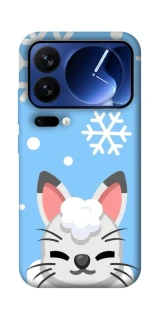 Чохол на Xiaomi Poco F7 Ultra Adopt Me Snow Kitty Smile фото 1 з 1