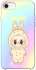 Чохол на Apple iPhone SE (2020) Fluffy Rainbow Labubu фото 1 з 1