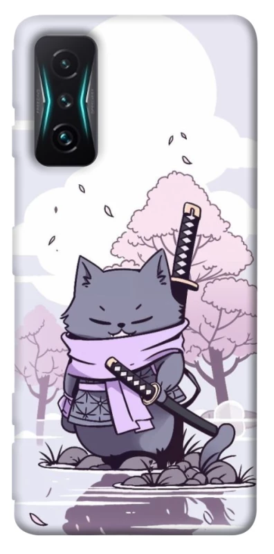 Чохол на Xiaomi Redmi K50 Gaming Samurai cat фото 1 з 1