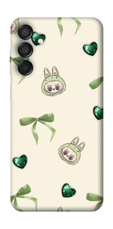 Чохол на Samsung Galaxy M15 5G Labubu Green Heart фото 1 з 1