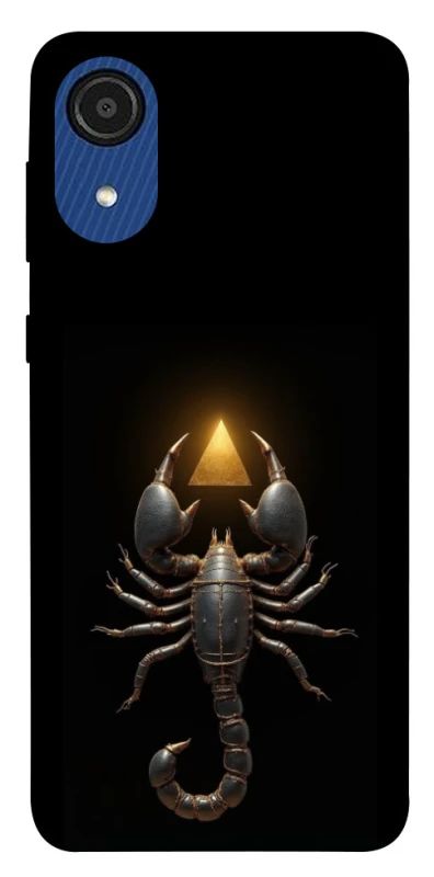 Чохол на Samsung Galaxy A03 Core Scorpio with Golden Triangle фото 1 з 1