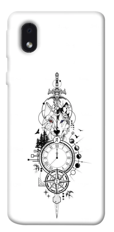 Чехол на Samsung Galaxy M01 Core / A01 Core Tattoo ver.8 фото 1 из 1