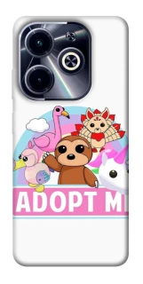 Чохол на Infinix Hot 40i Adopt Me Pets Logo фото 1 з 1
