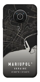 Чехол на Nokia X10 / X20 Mariupol map фото 1 из 1