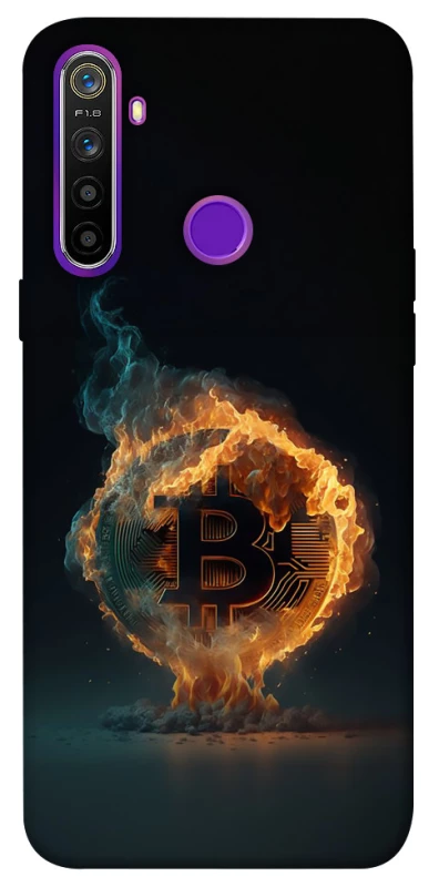 Чохол на Realme 5 Fire Bitcoin фото 1 з 1