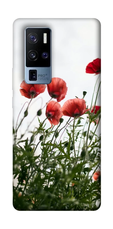 Чехол на Vivo X50 Pro+ Поле маков фото 1 из 1