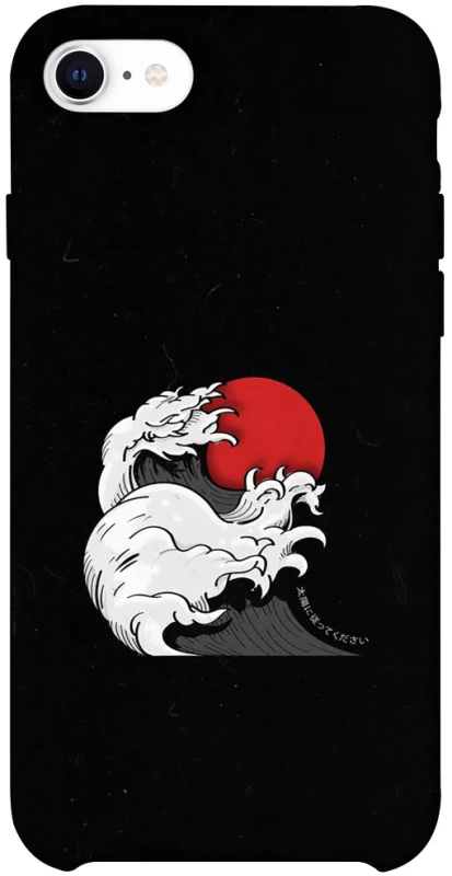 Чехол на Apple iPhone SE (2020) Волны Японии v2 фото 1 из 1