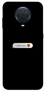 Чехол на Nokia G20 / G10 / 6.3 Love aesthetic ver.10 фото 1 из 1