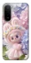 Чохол на Xiaomi Redmi A7 Pro 4G Labubu & Flowers ver.1 фото 2 з 2