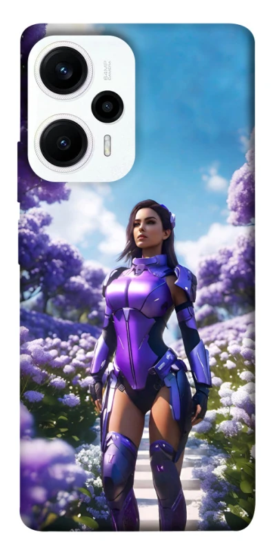 Чохол на Xiaomi Poco F5 / Note 12 Turbo Cyber space girl ver.4 фото 1 з 1