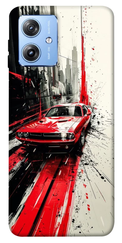Чохол на Motorola Moto G84 Painted Mustang фото 1 з 1