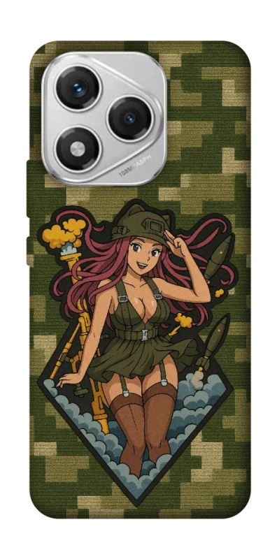 Чохол на Honor 400 Lite Military Waifu фото 1 з 1