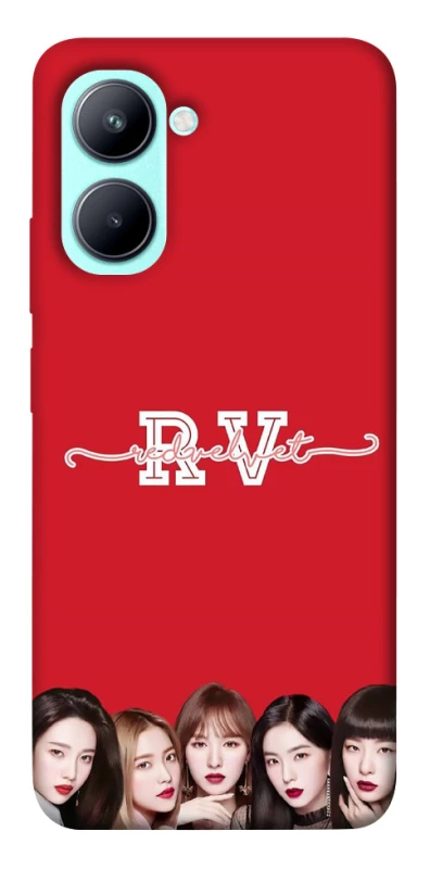 Чохол на Realme C33 RED VELVET v3 фото 1 з 1