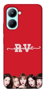 Чехол на Realme C33 RED VELVET v3 фото 1 из 1