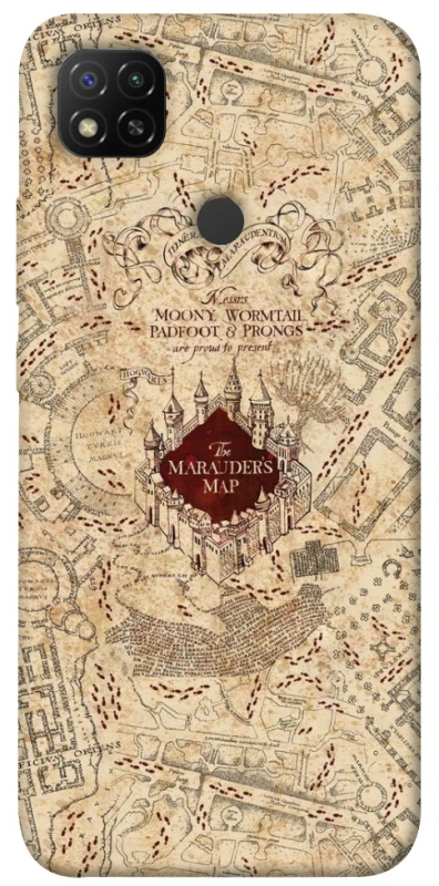 Чохол на Xiaomi Redmi 9C Harry Potter Marauder's Map фото 1 з 1