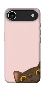 Чехол на Apple iPhone 17 Air (6.5") Peeping cat фото 1 Чехол на Apple iPhone 17 Air (6.5") Peeping cat фото 1 из 1