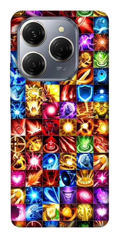 Чохол на TECNO Spark 20 Pro Abilities menu ver.4 фото 1 з 1