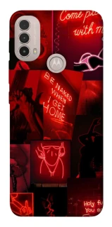 Чехол на Motorola Moto E40 Hot collage фото 1 из 1
