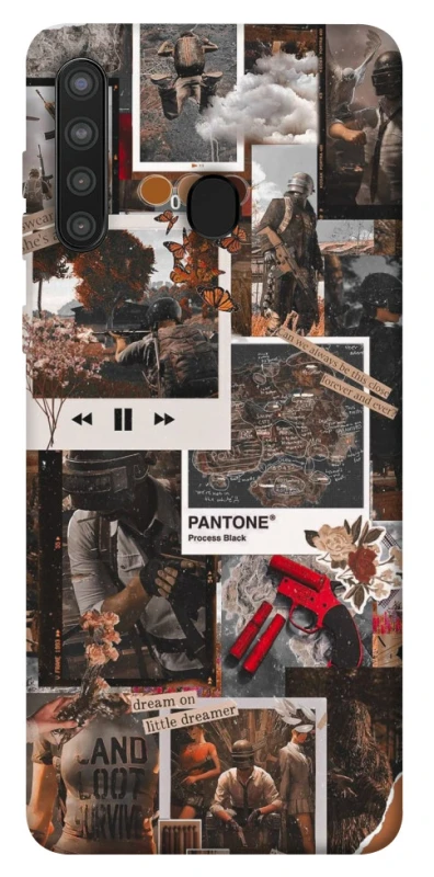 Чохол на Samsung Galaxy A21 PUBG Collage фото 1 з 1