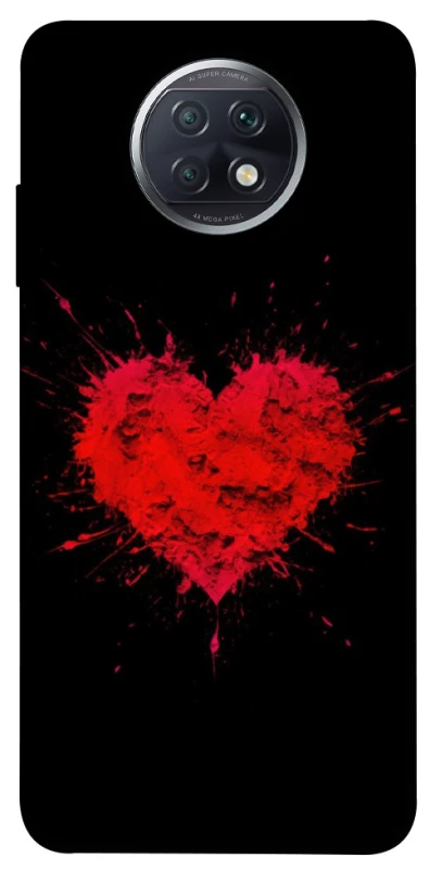 Чехол на Xiaomi Redmi Note 9 5G / Note 9T Splash heart фото 1 из 1