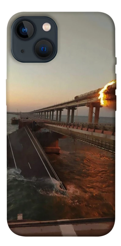 Чохол на Apple iPhone 13 (6.1") Кримський міст втомився фото 1 з 1