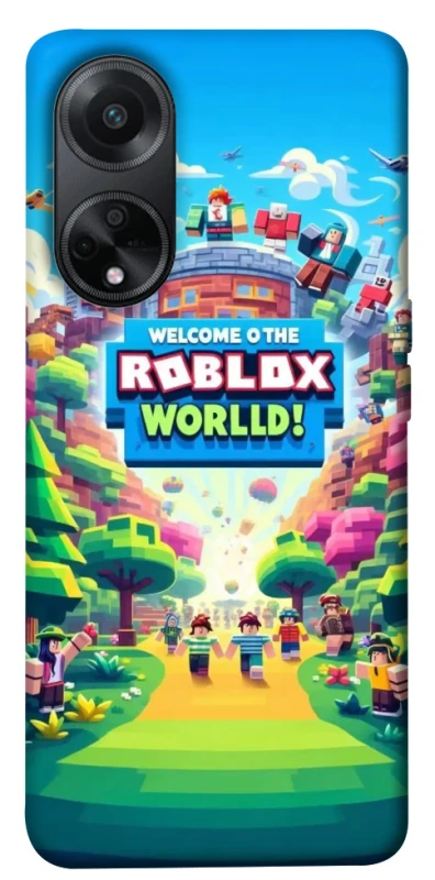 Чохол на Oppo A58 4G Roblox World фото 1 з 1