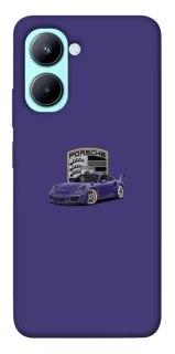 Чехол на Realme C33 Porsche purple фото 1 из 1