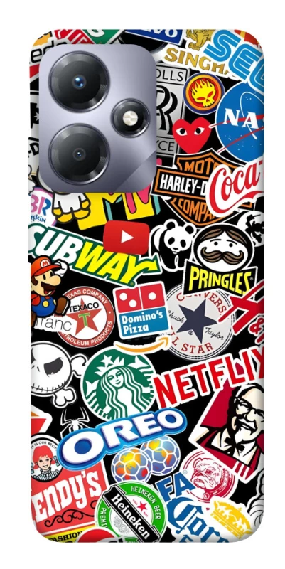 Чехол на Infinix Hot 30i brands фото 1 из 1