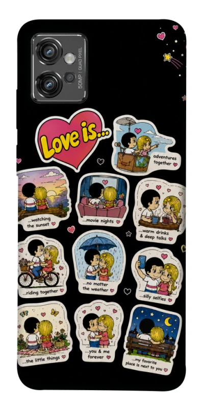 Чохол на Motorola Moto G32 Love is ver.4 фото 1 з 1