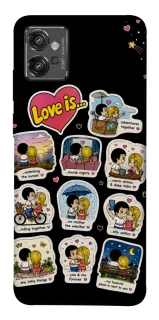 Чохол на Motorola Moto G32 Love is ver.4 фото 1 з 1