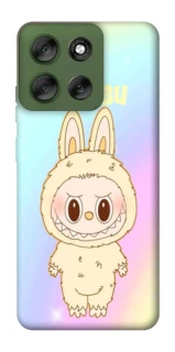 Чехол на Motorola Moto G56 5G Fluffy Rainbow Labubu фото 1 из 1