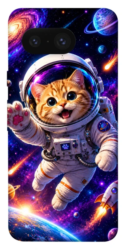 Чехол на Google Pixel 8 Space Cat фото 1 из 1