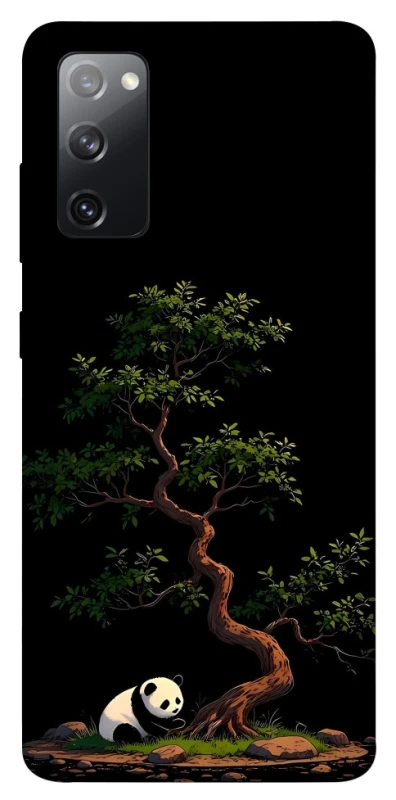 Чохол на Samsung Galaxy S20 FE Panda and tree фото 1 з 1