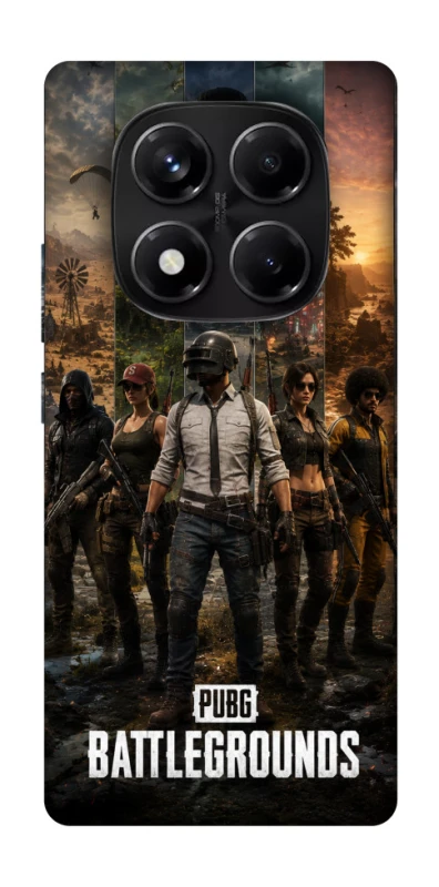Чехол на Xiaomi Redmi Note 14 Pro 5G PUBG фото 1 из 1