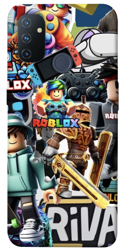 Чохол на OnePlus Nord N100 Roblox collage ver.1 фото 1 з 1
