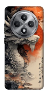 Чехол на Oppo Reno 12 F 4G white dragon фото 1 из 1