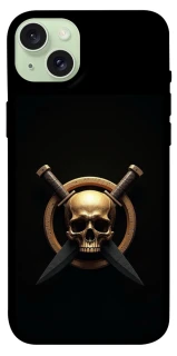 Чохол на Apple iPhone 15 Plus (6.7") Golden Skull фото 1 з 1