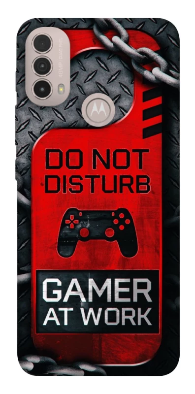 Чехол на Motorola Moto E40 Do Not Disturb фото 1 из 1