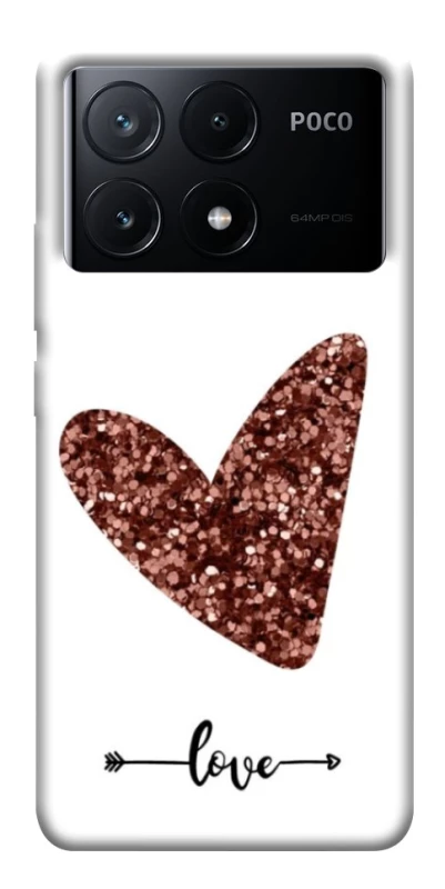 Чехол на Xiaomi Poco X6 Love rose фото 1 из 1