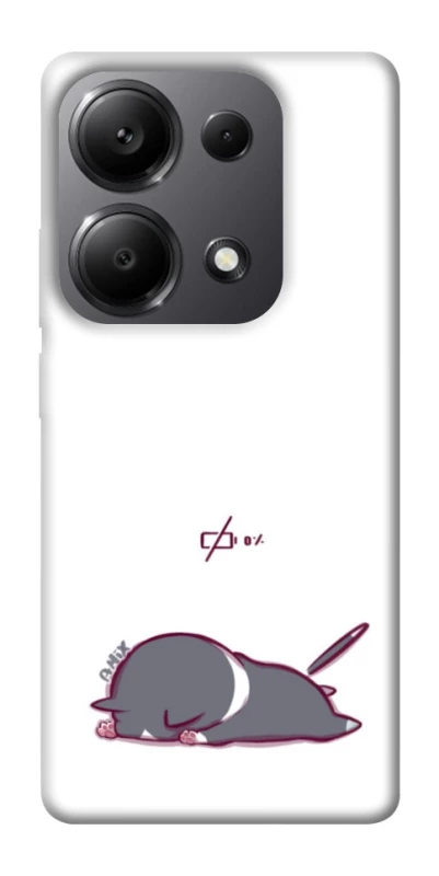 Чехол на Xiaomi Redmi Note 13 Pro 5G The battery is dead фото 1 из 1